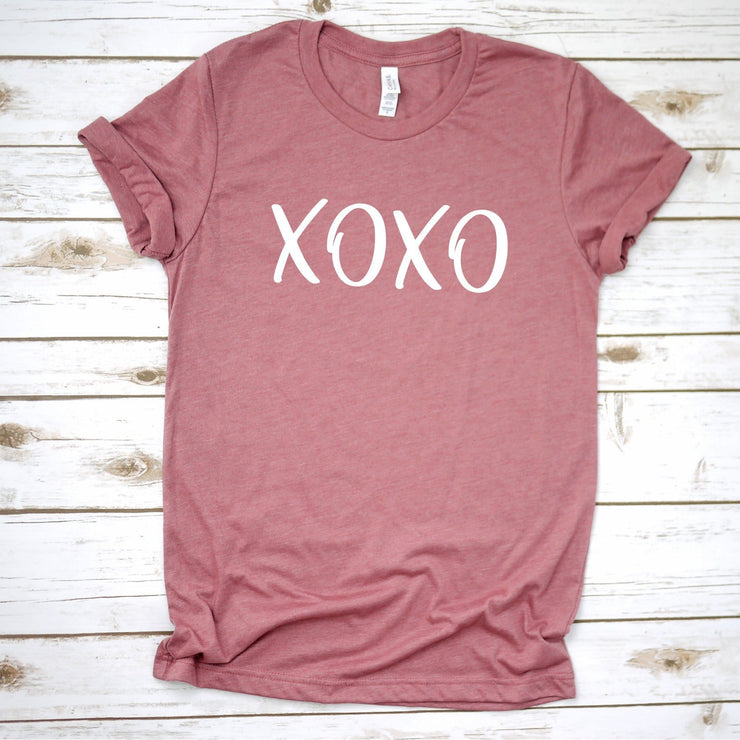 Valentine's Day Tee for women Mauve